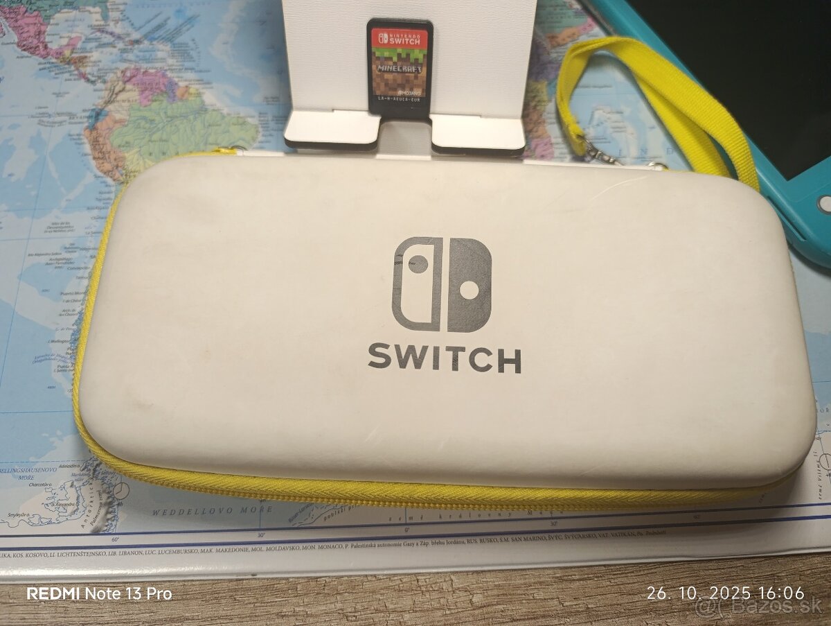 Nintendo switch lite modrá + Minecraft - 8