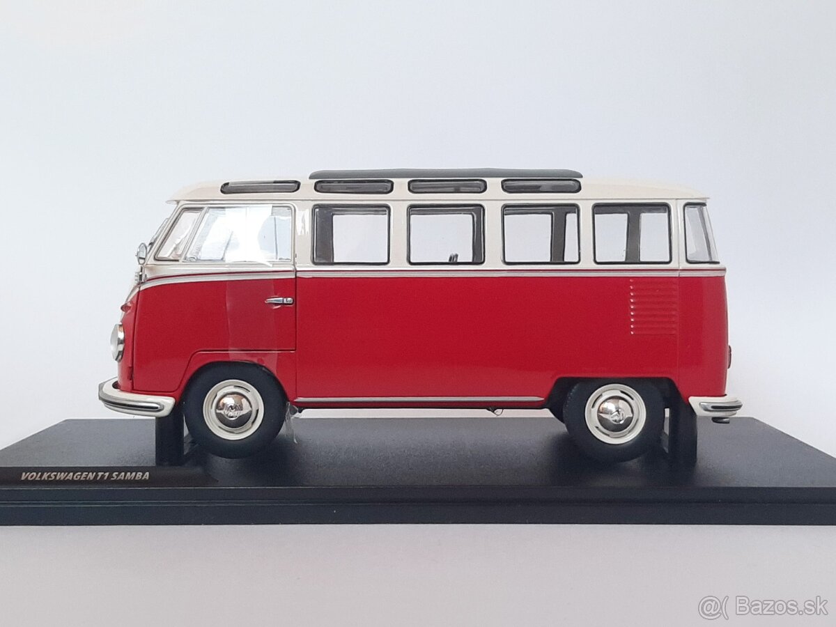 1:18 - Volkswagen T1 Samba Bus (1962) - Solido - 1:18 - 8