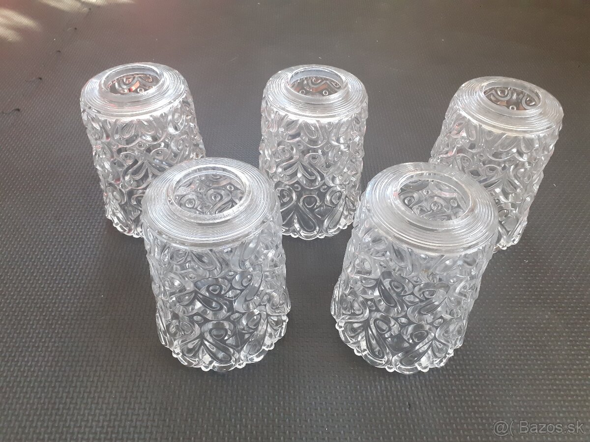 Sklenené kryty na luster 5 ks - 8