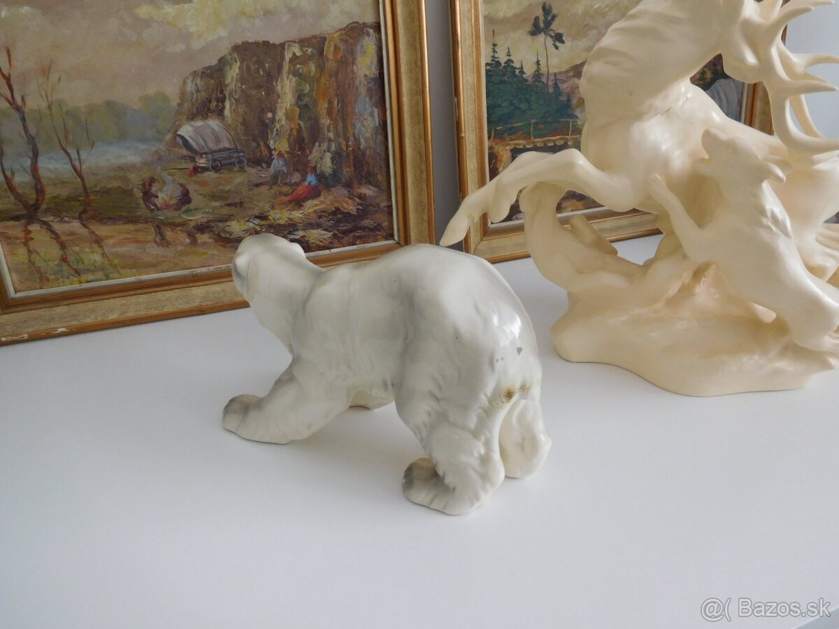 Štvanica / Medveď polárny strožitné predmety, - 8