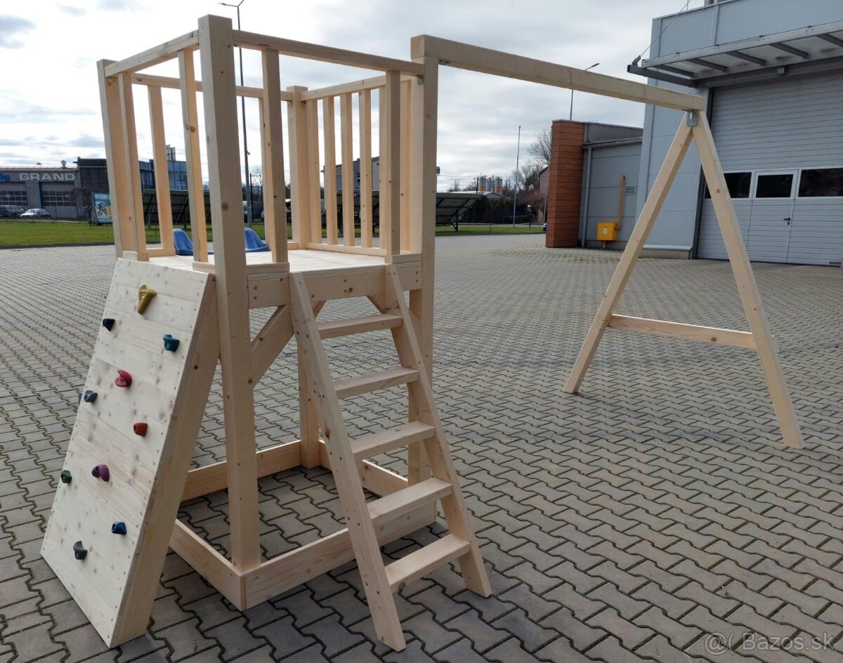 Detské ihrisko so šmykľavkou s montážou a s dovozom - 8