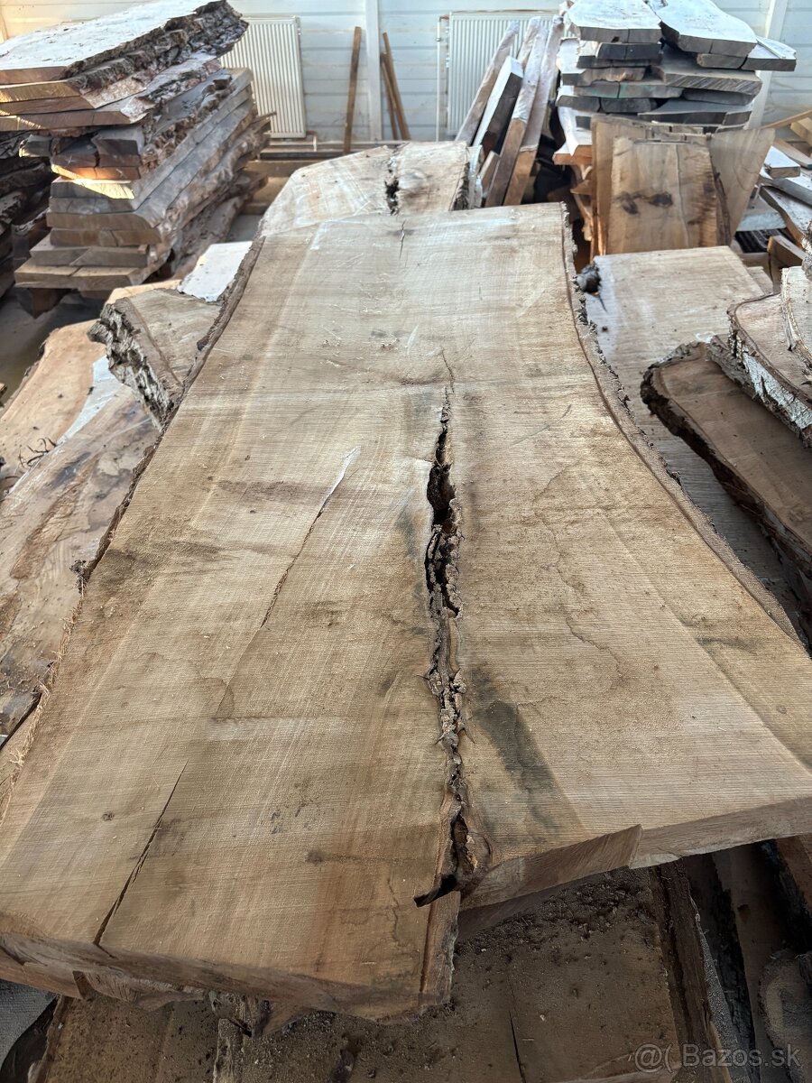 Vysušené orechové fošne, orech, 52 a 60 mm - 8