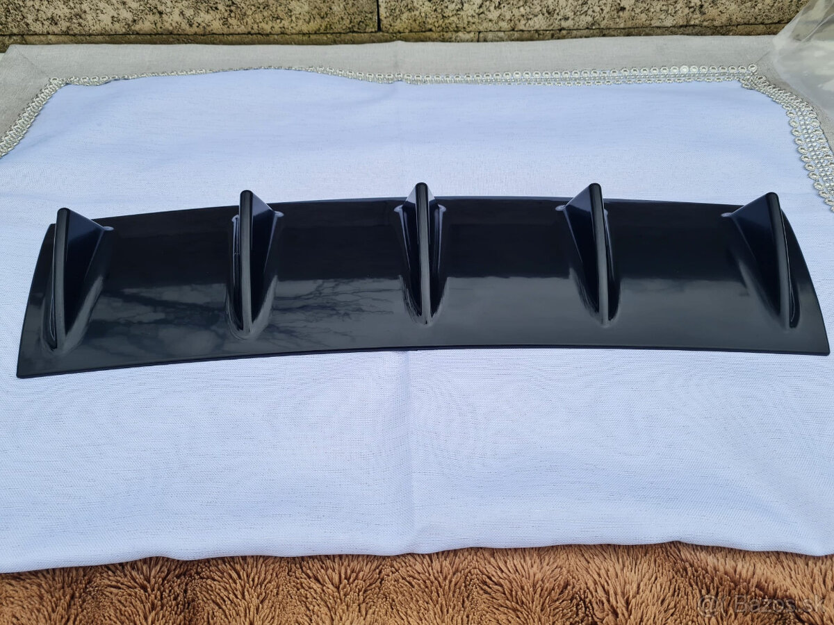 Spojler zadného nárazníka difúzorové plutvy žralocie plutvy - 8