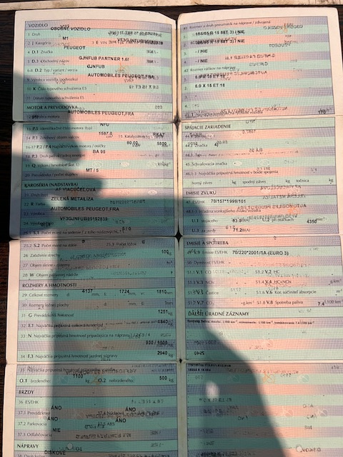 ⭐️⭐️⭐️Peugeot Partner 1,6 benzín, rok 2006⭐️⭐️⭐️ - 8