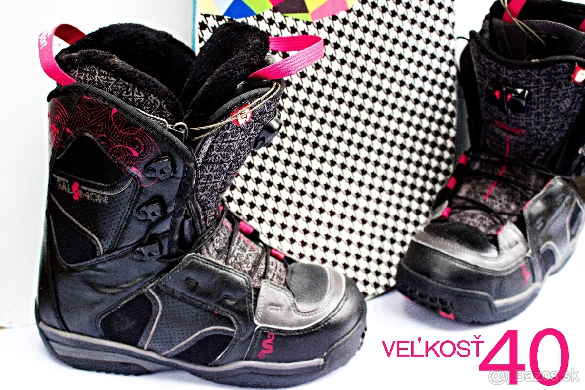 Snowboard set ELAN + viazanie + SALOMON topánky - 8
