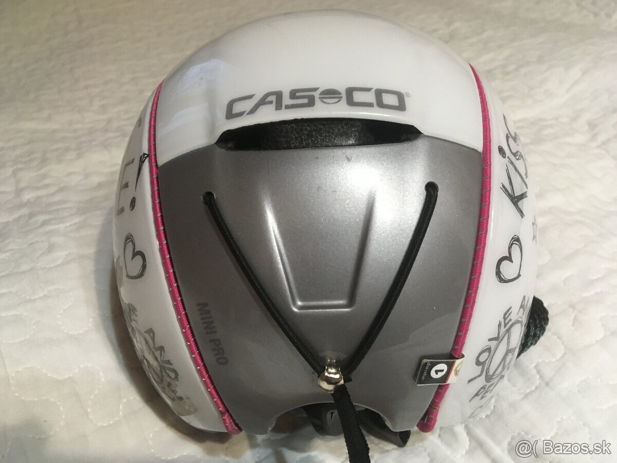 Casco detská lyžiarska prilba s okuliarmi - 8