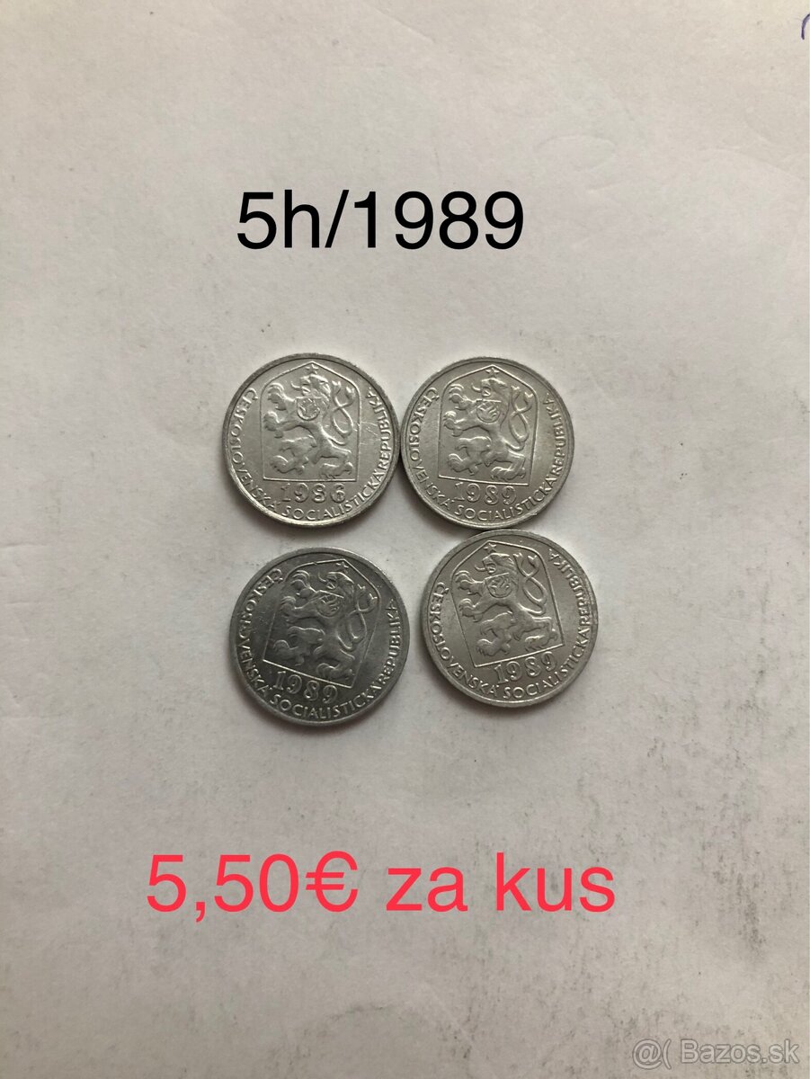 Mince (5kčs/50h/5h/10h) - 8