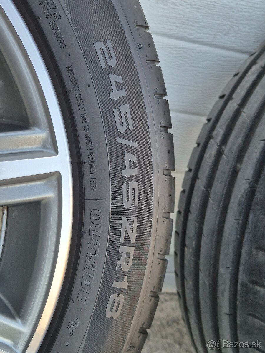 Letná sada kolies 5x112 R18 245/45/18 BMW 5 G30 G31 TOP - 8