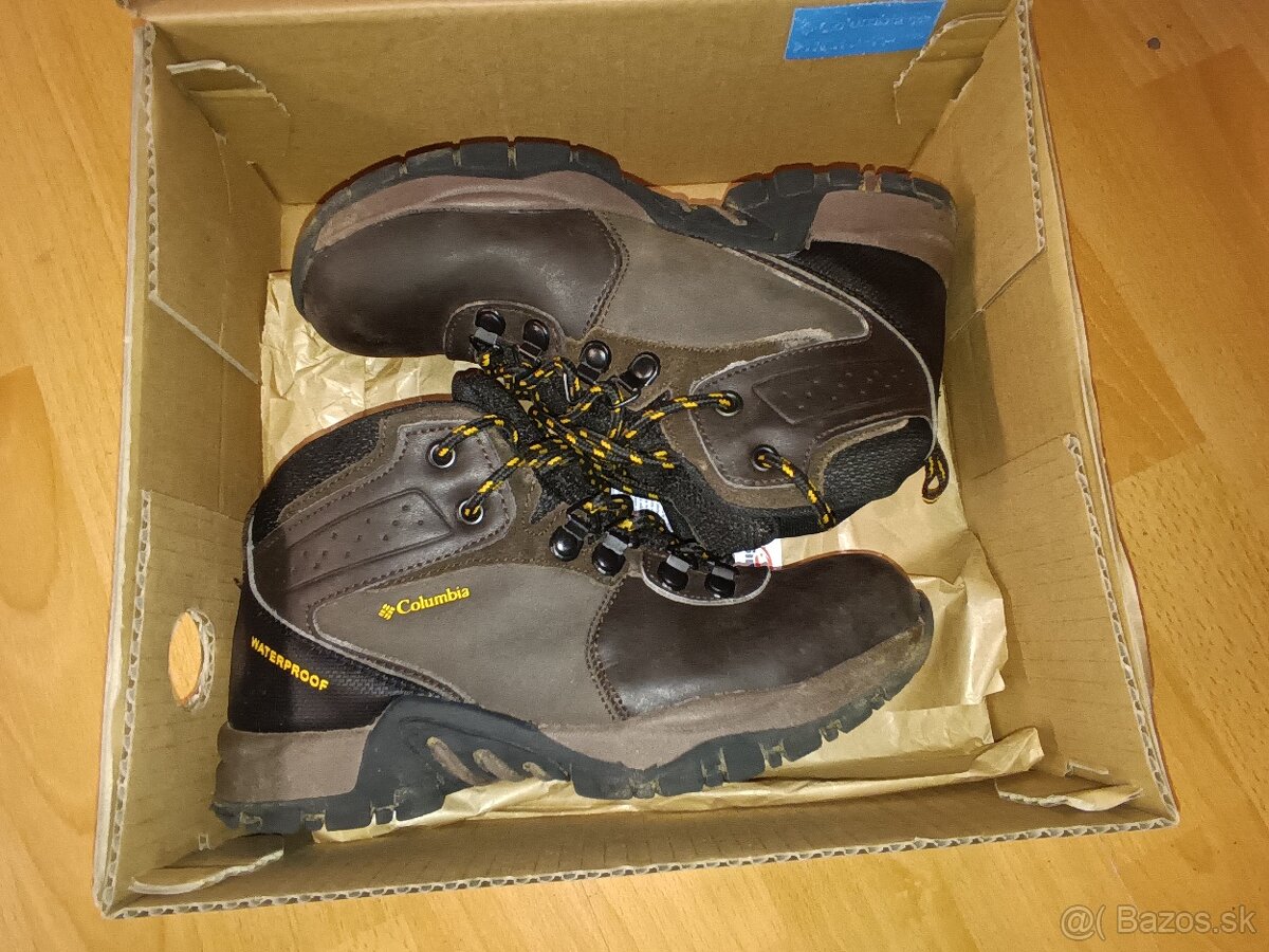 Detská turistická obuv celokožena, nepremokavá - 8