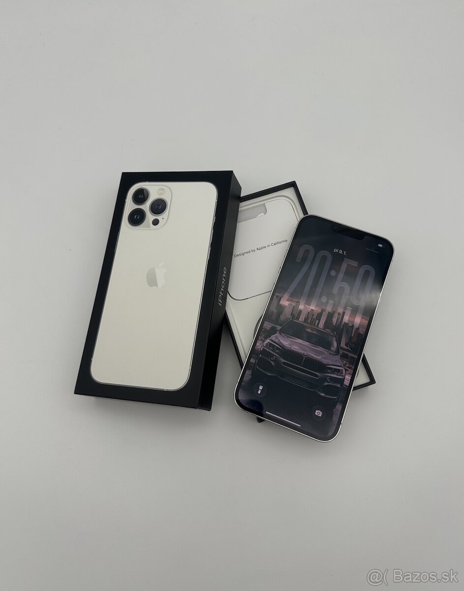 iPhone 13 Pro Max 128GB Silver + ZÁRUKA - 8