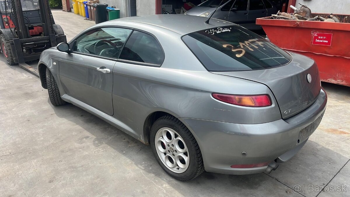 Alfa Romeo GT 1,9JTD 110kw kód motora: 937A5000 - 8