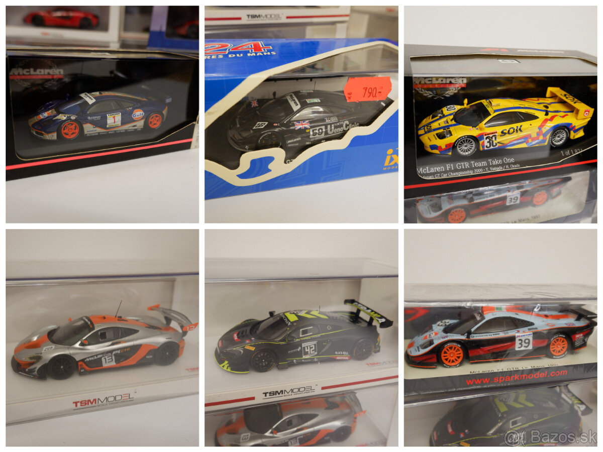 McLaren modely 1:43 - 8