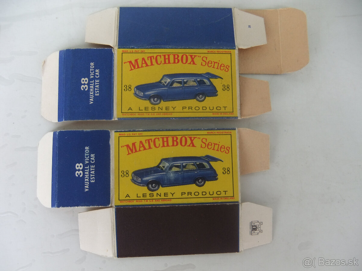 Predam MATCHBOX SERIES - originál krabičky - 8