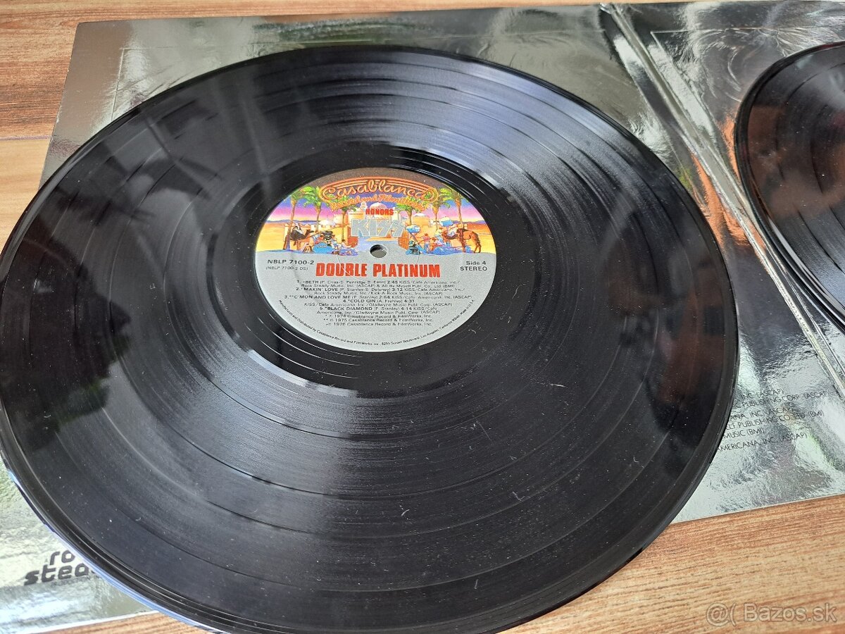 Lp KISS - Double Platinum - 8