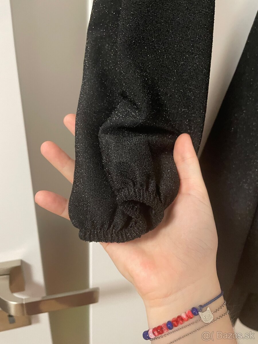 Čierne elegantné šaty - 8