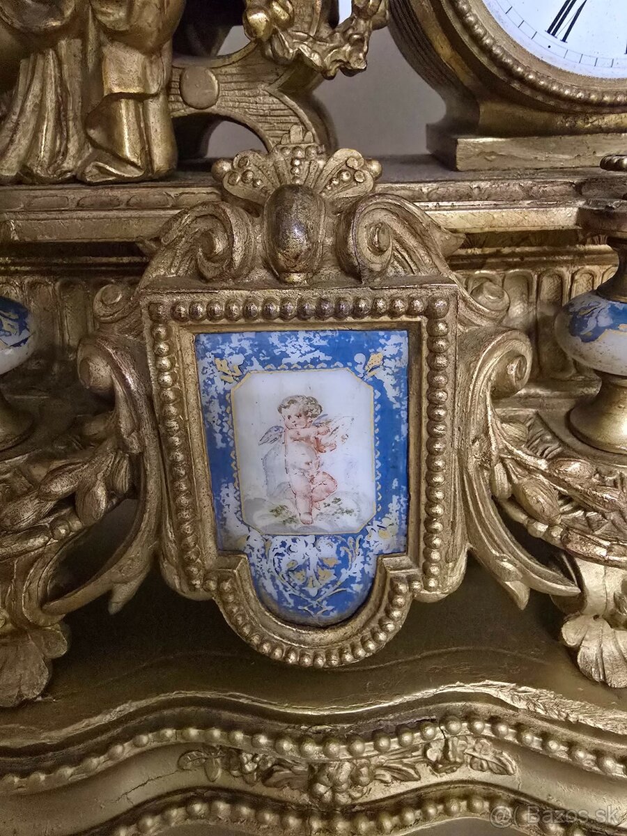 Krásne figurálne hodiny a svietniky - 8