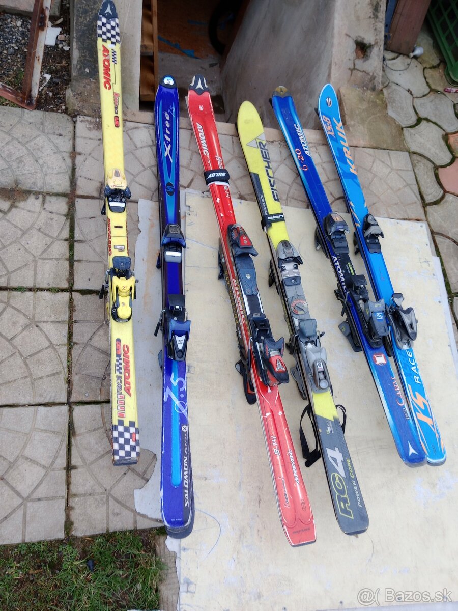 Použité lyže lyžiarky - 8