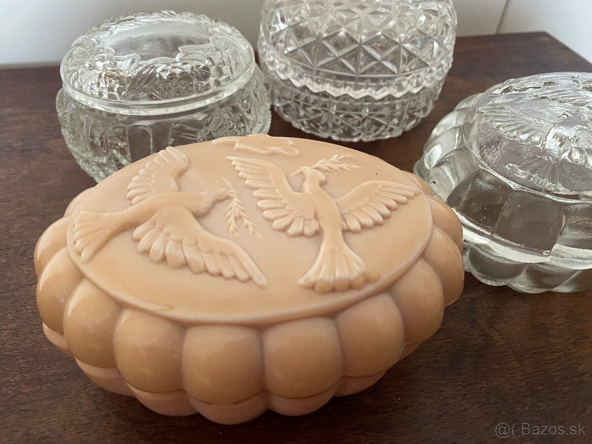 Sklenene dozy/ sperkovnice - 8