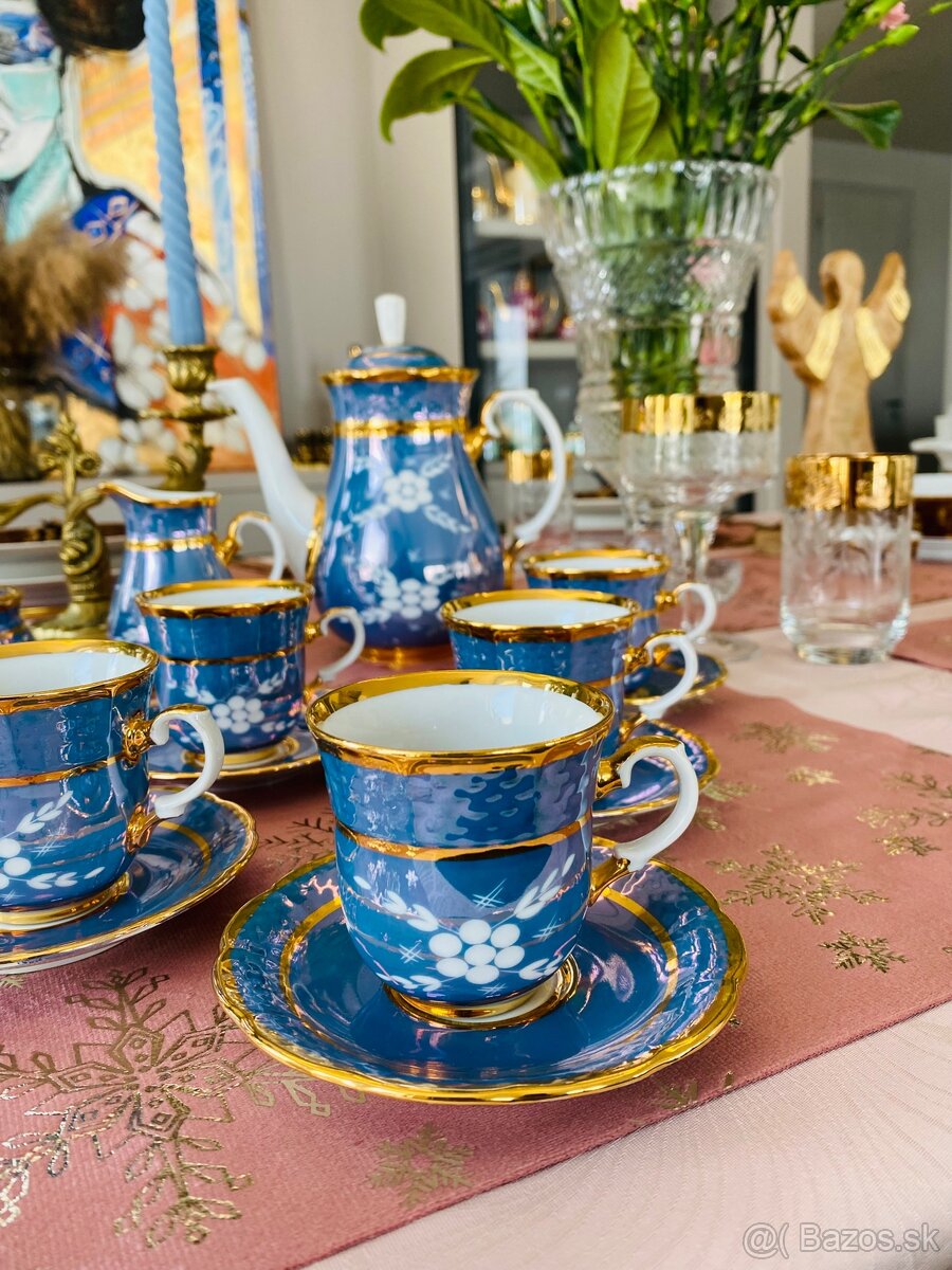 Kávová súprava VALAŠSKÁ BELÁ – kus histórie z vitríny - 8