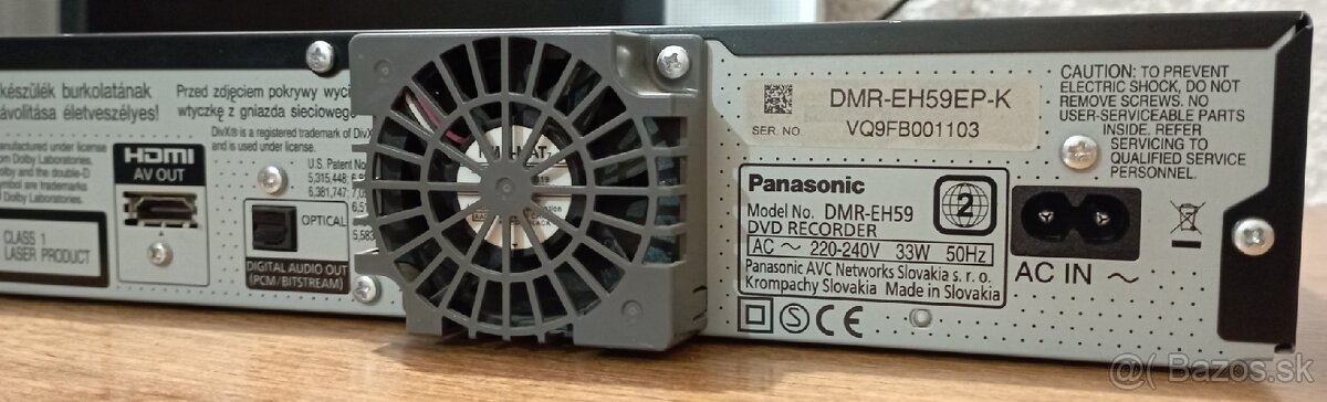 PANASONIC DMR-EH59 ....DVD/HDD 250GB rekorder .... - 8