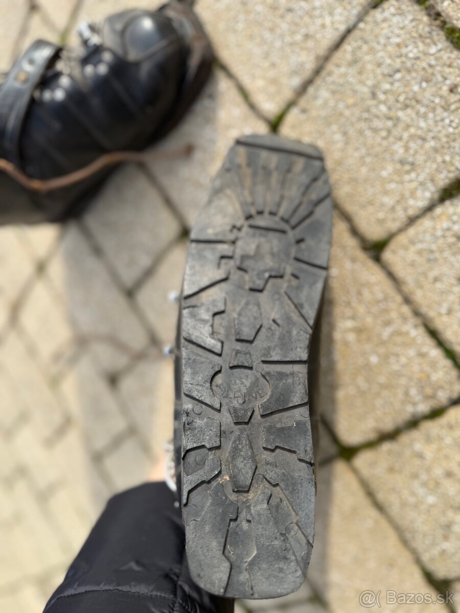 Lyziarky kozene true vintage retro - 8