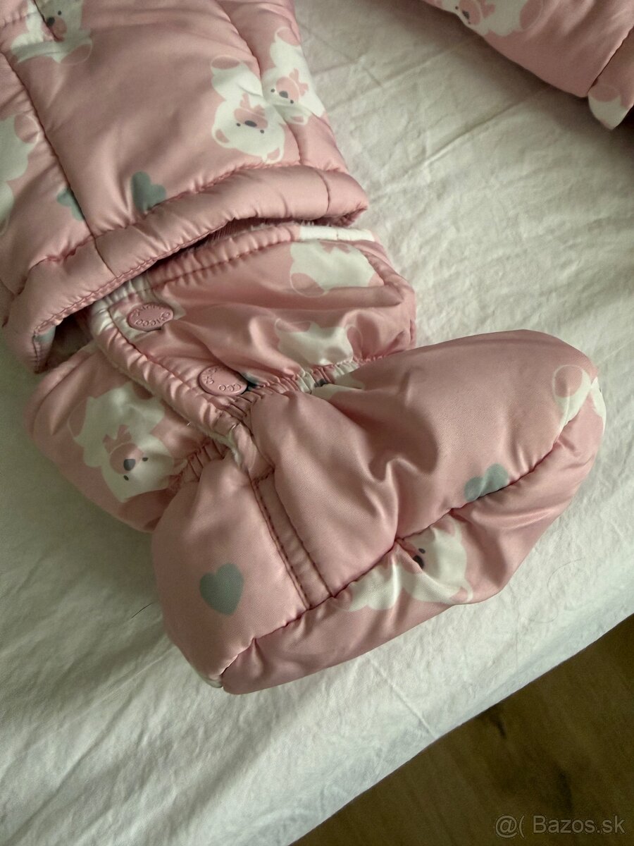 Chicco ružová zimná kombinéza - 8