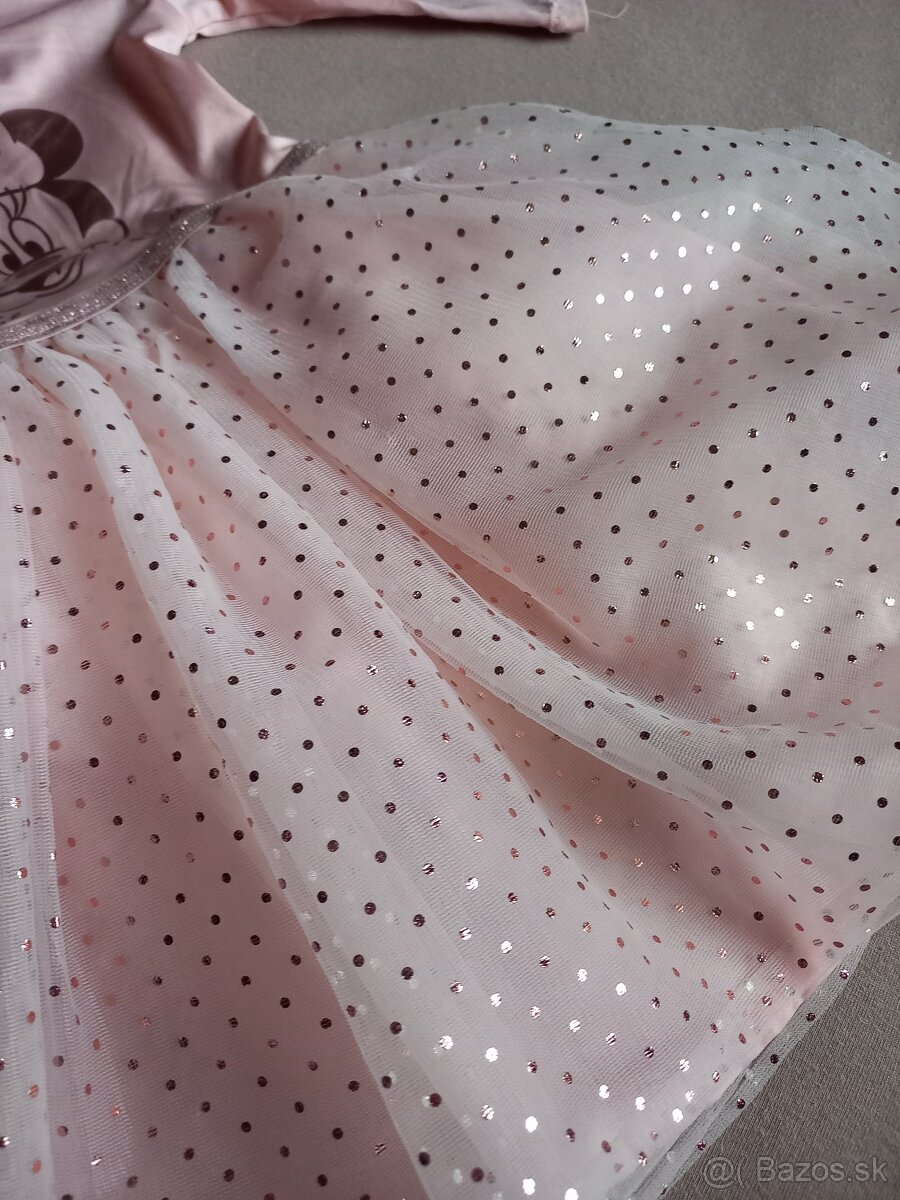 Ružové šatočky s Minnie 98/104 - 8
