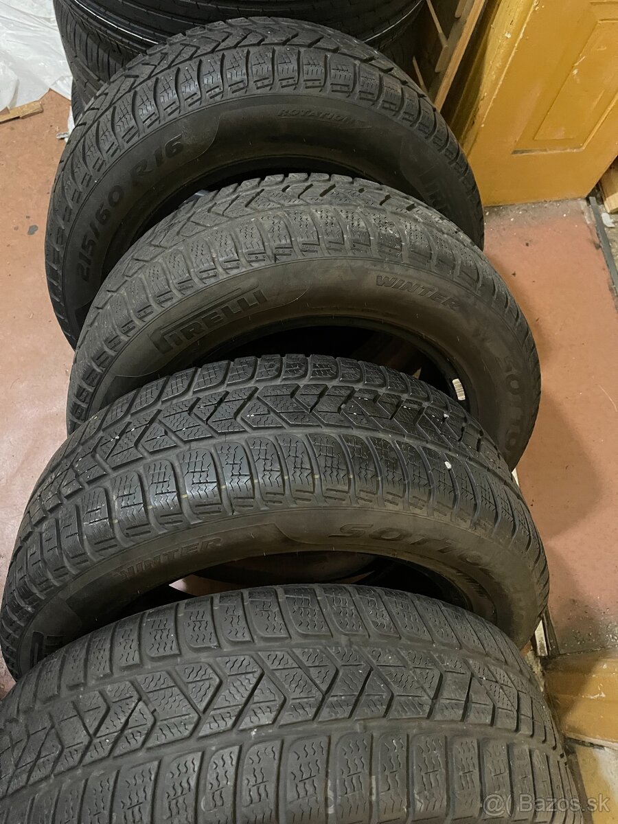 zimne pneumatky 215/60r16 - 8