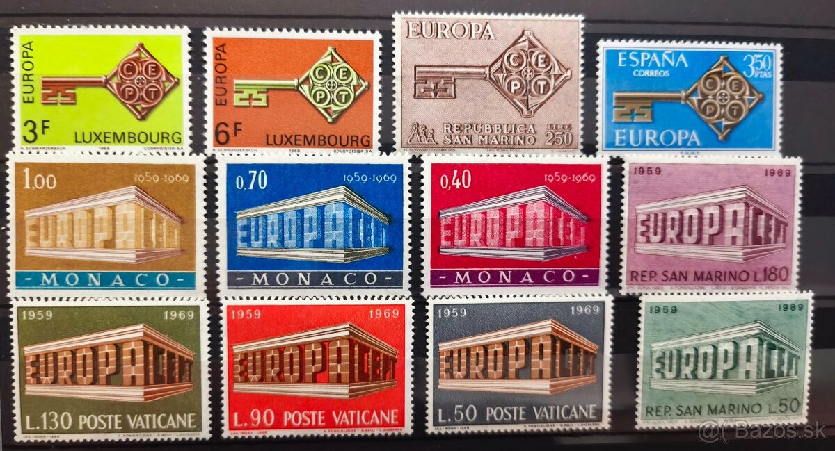 Známky Európa - 8
