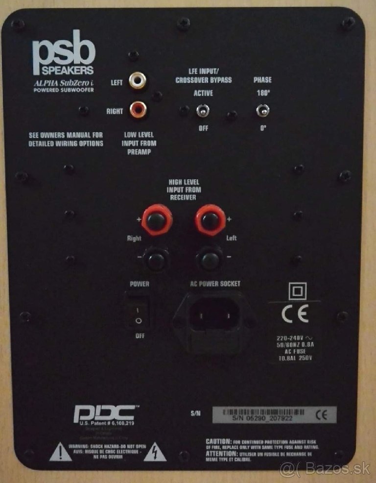 Vynikajúci 5.1 set PSB ALPHA - 8