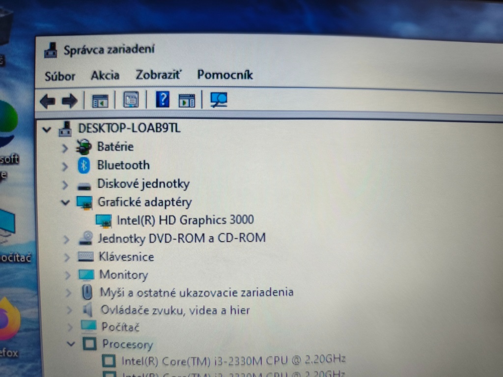 predám Hp probook 4330s - Intel core i3 - 8gb ram - ssd - 8