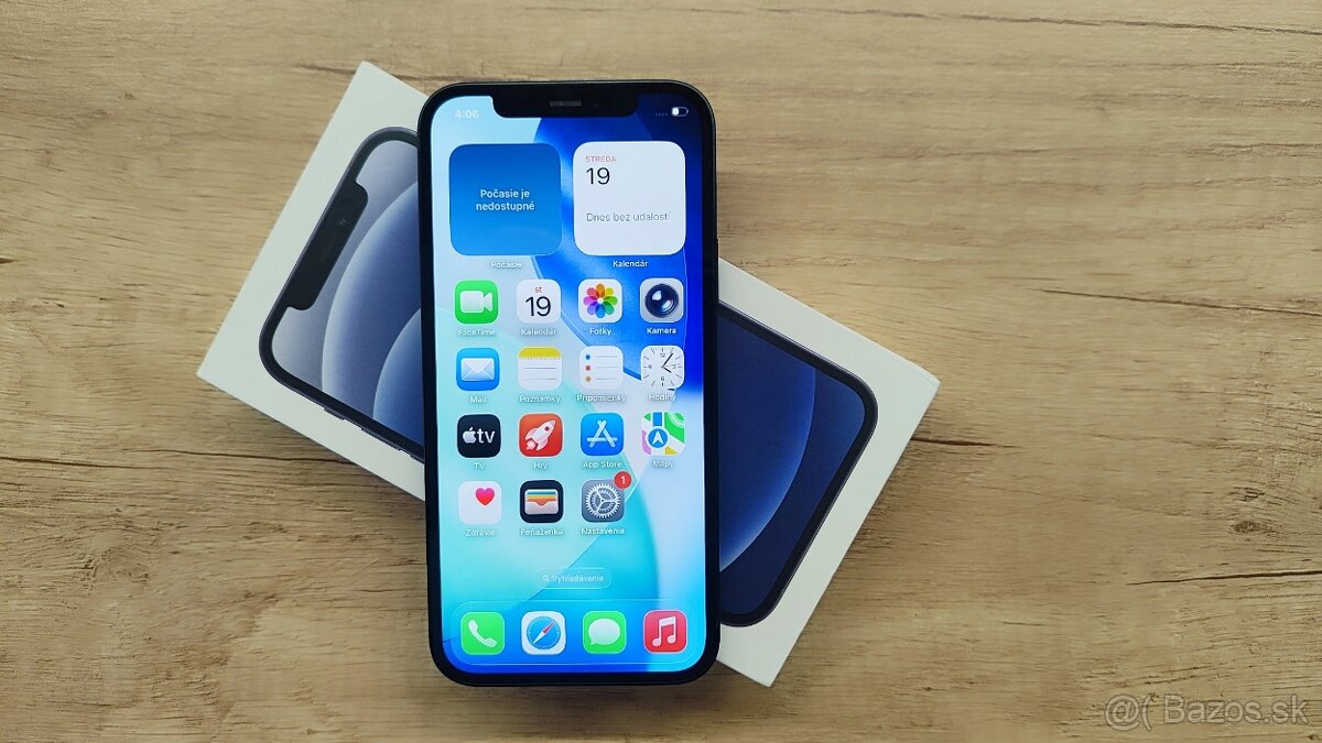 iPhone 12 black - v záruke + príslušenstvo - 8