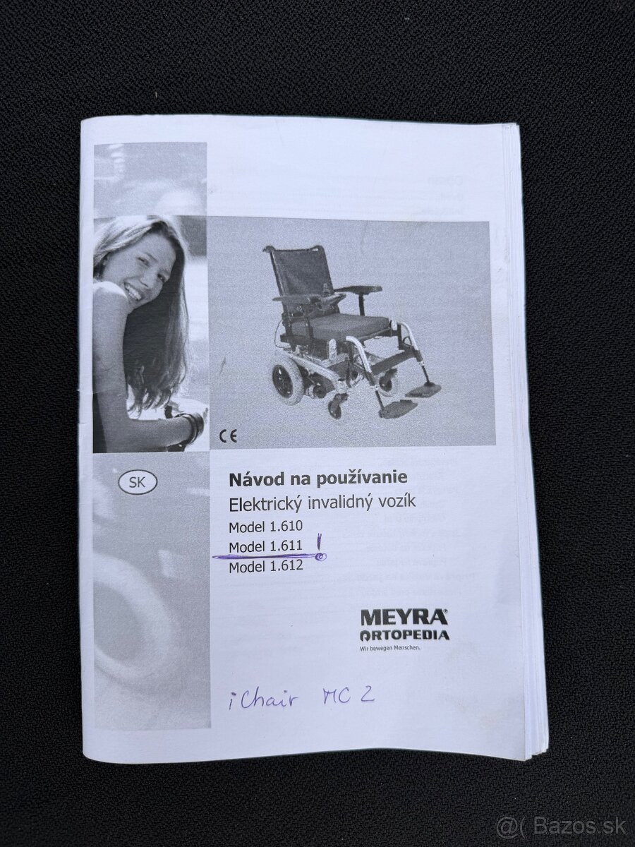 Elektrický invalidný vozík - 8