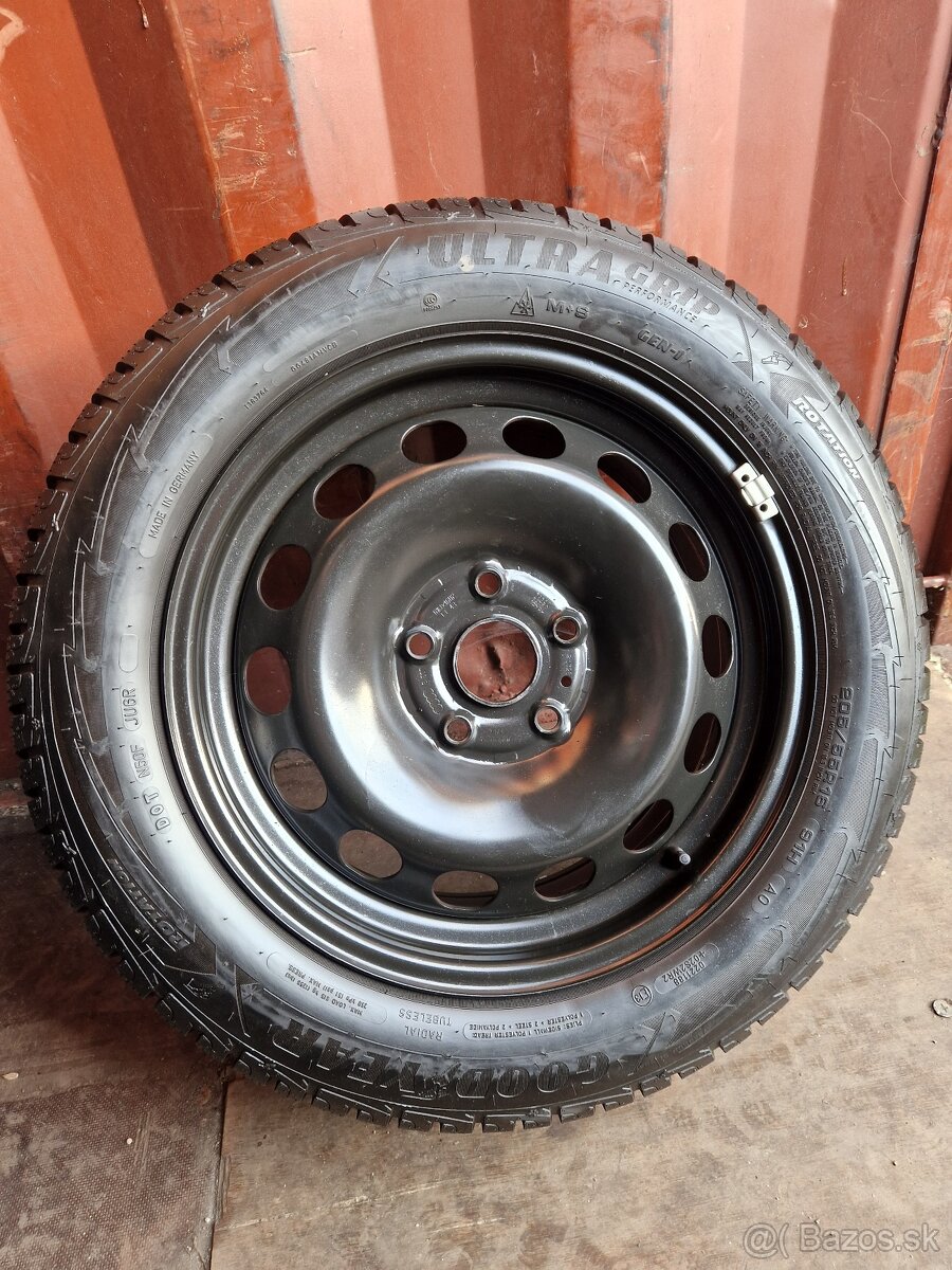 5x112 r16 kolesa disky a3 octavia golf zimne 205 55 16 et43 - 8