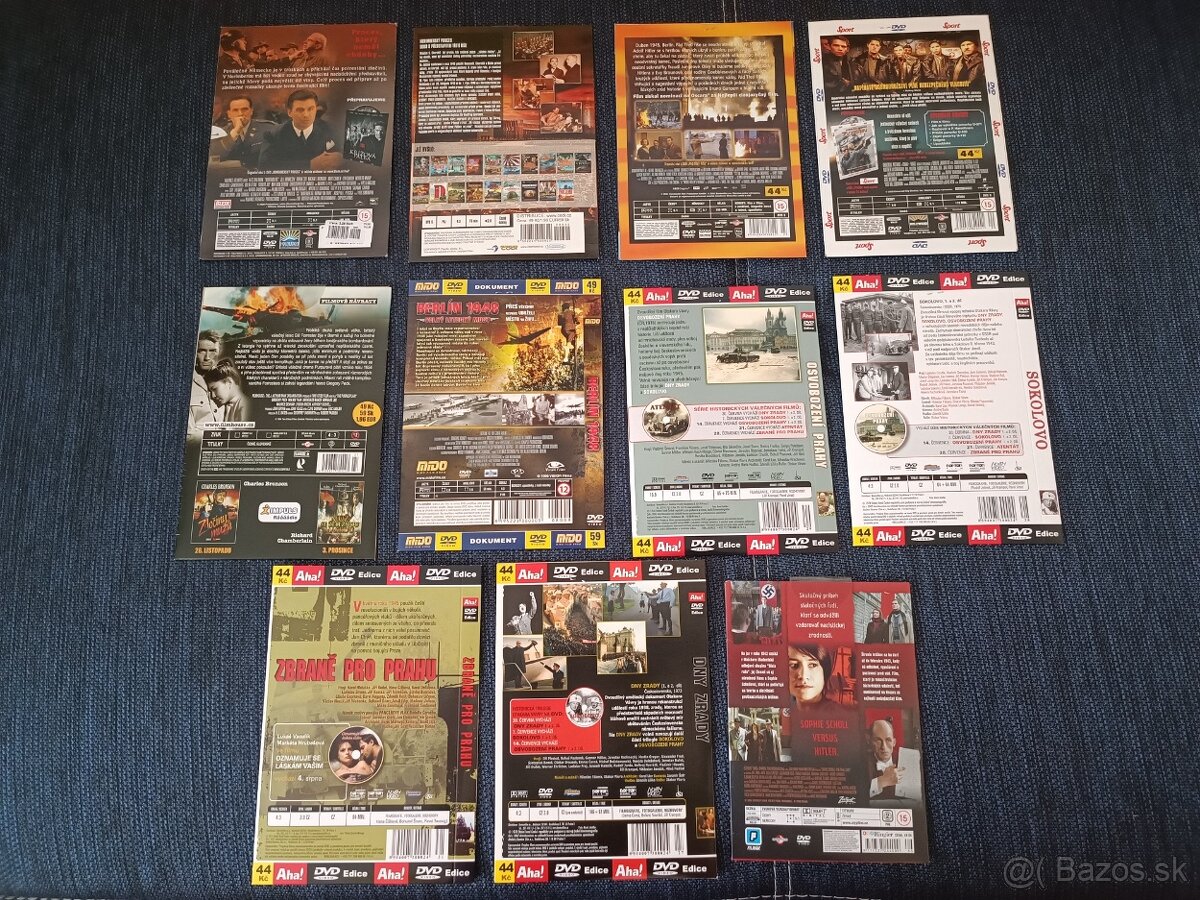Zbierka DVD - vojnové filmy - 8