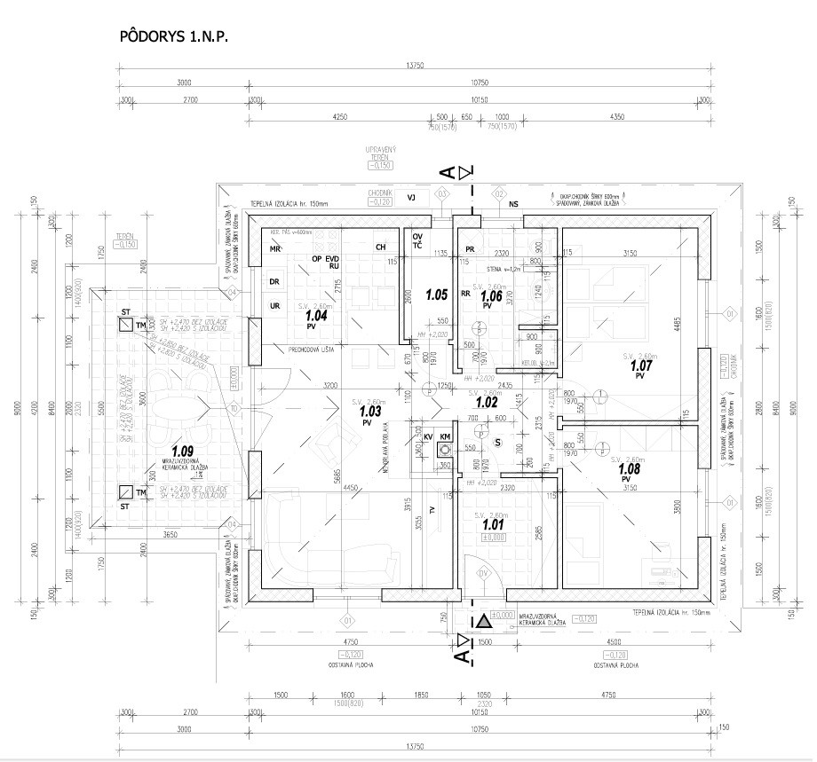 Rodinný dom s tepelným čerpadlom v obci Horná Potôň - 8