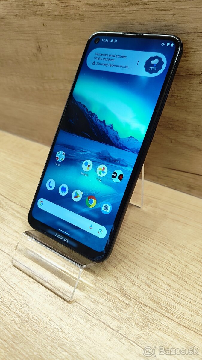 ANDROID Nokia 5.4 dual SIM blue – ako nový + v záruke - 8