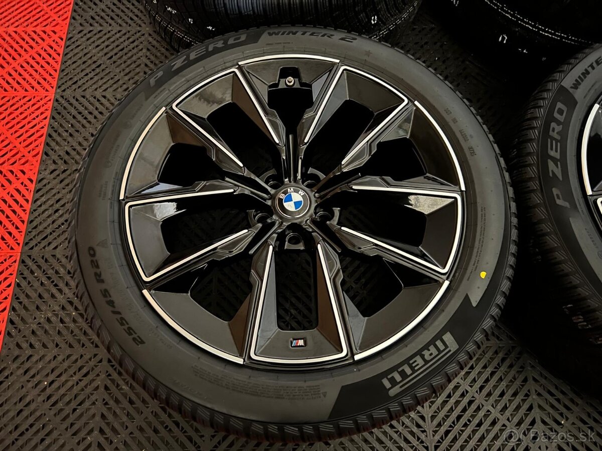 1. Alu sada BMW seria 7 G70 G11R20 zimné nové - 8