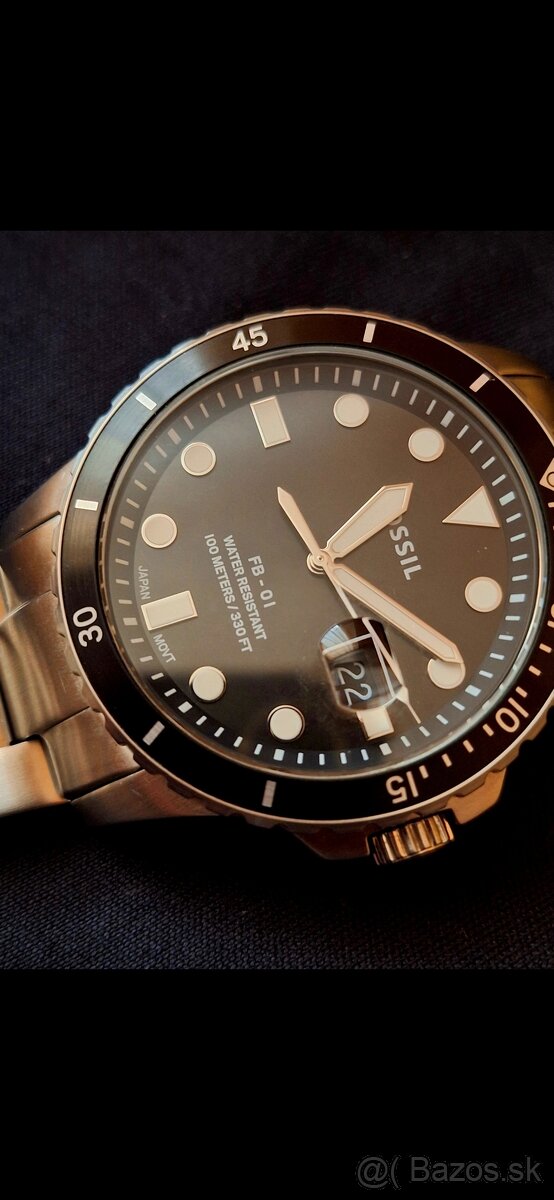 panske hodinky FOSSIL FS5652 - Silver - 8