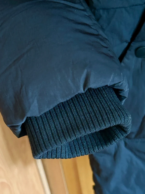 ČIERNA ZIMNÁ BUNDA zn.ESPRIT L/XL - 8