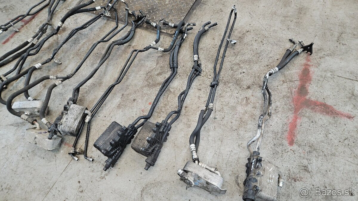 BMW Vymennik automatickej prevodovky olej voda plus trubky - 8