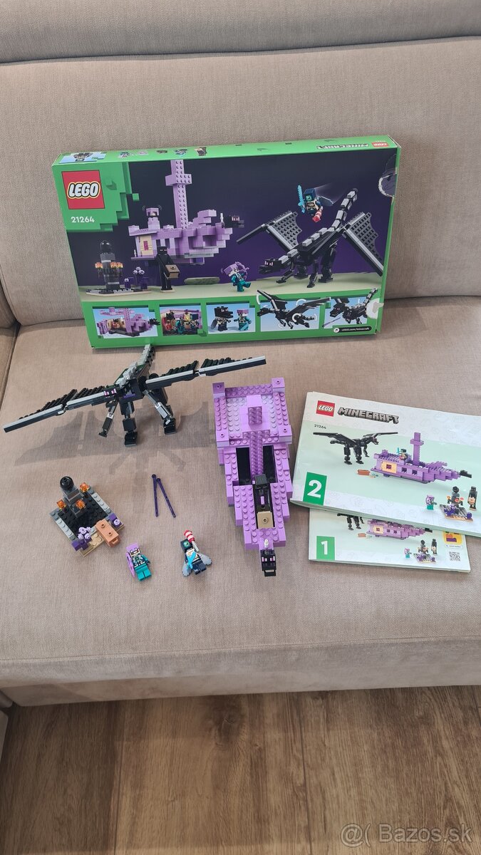 Lego 21264 Minecraft Enderdragon a koncová loď - 8