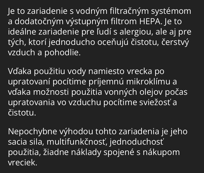 Vysávač Powermed - 8