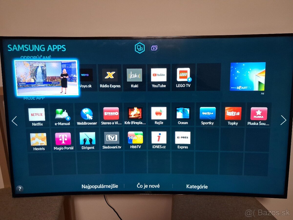 Predám zakrivený 3D LED 4K Ultra HD TV SAMSUNG UE55HU7100U - 8
