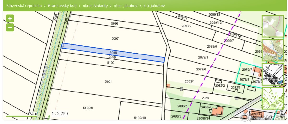 Pozemok Jakubov, okr. Malacky - 8