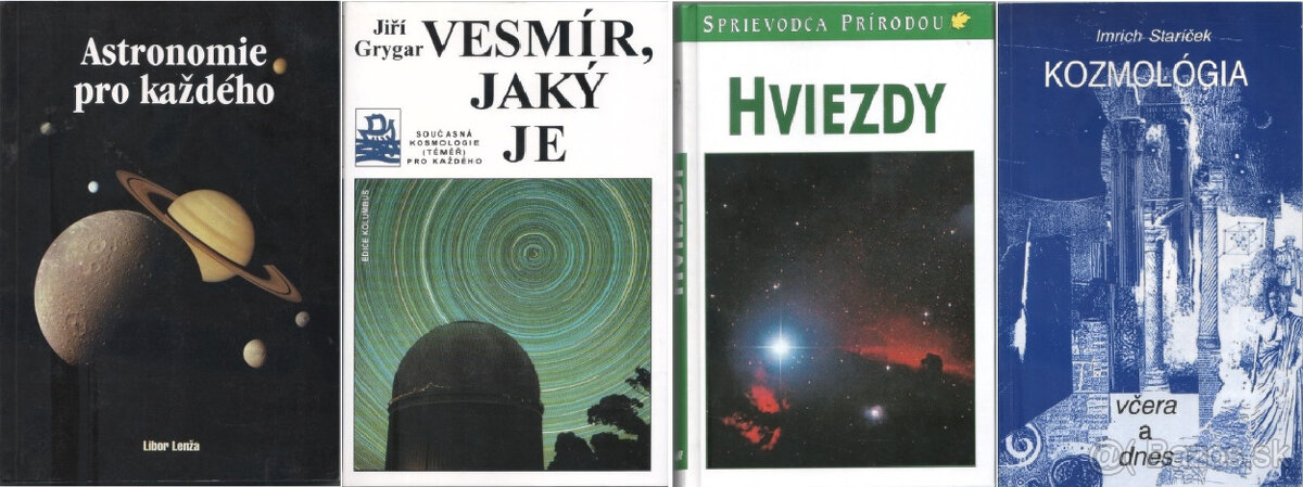 Knihy z astronómie a astrofyziky - 8