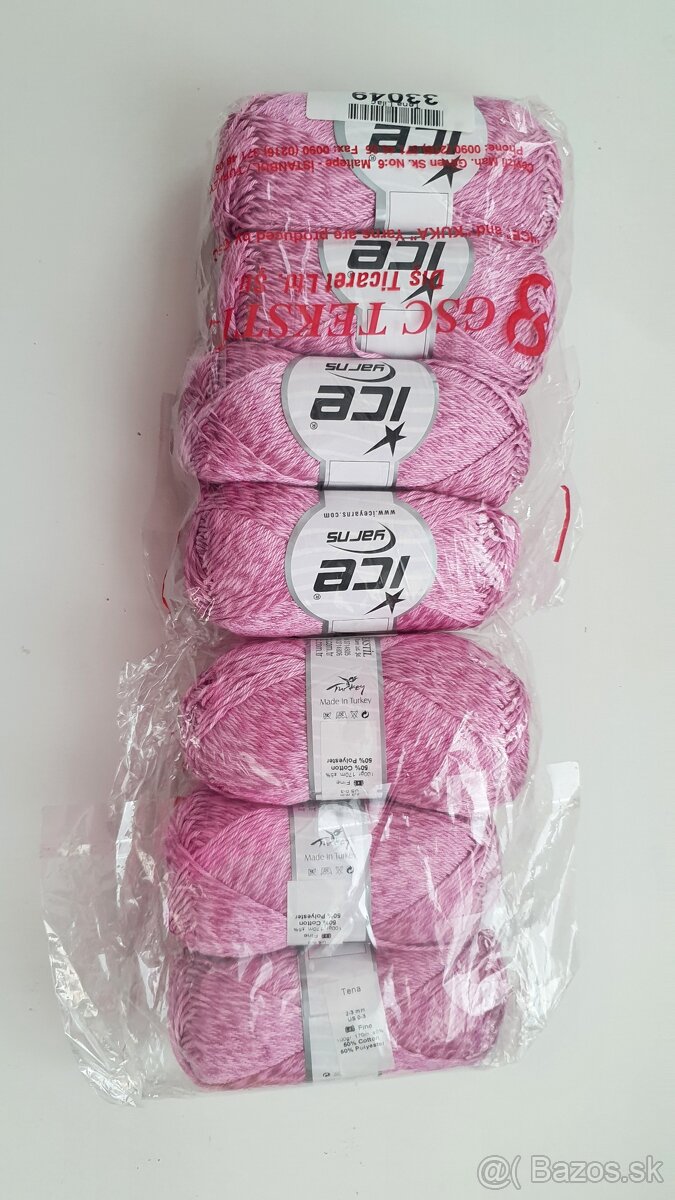 Vlna na pletenie, háčkovanie IceYarns - 8