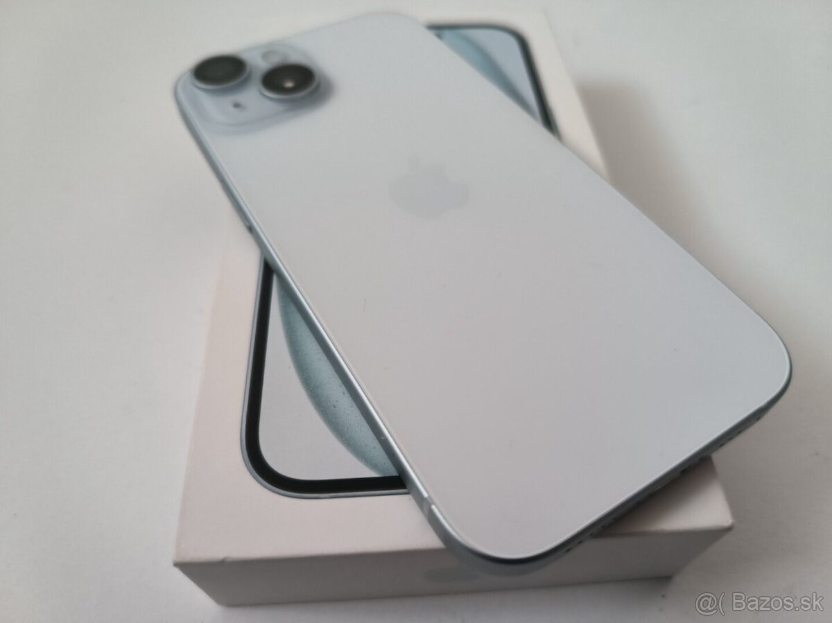 apple iphone 15 128gb Blue / Batéria 88% - 8