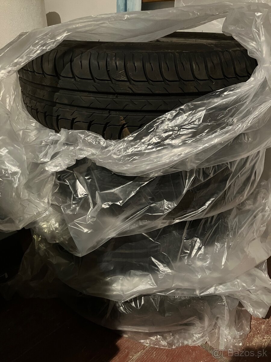 Disky+pneu škoda fábia 5x100 165/70 R14 - 8