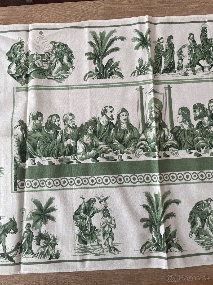 Starý obrus - Ježiš a posledná večera - 8